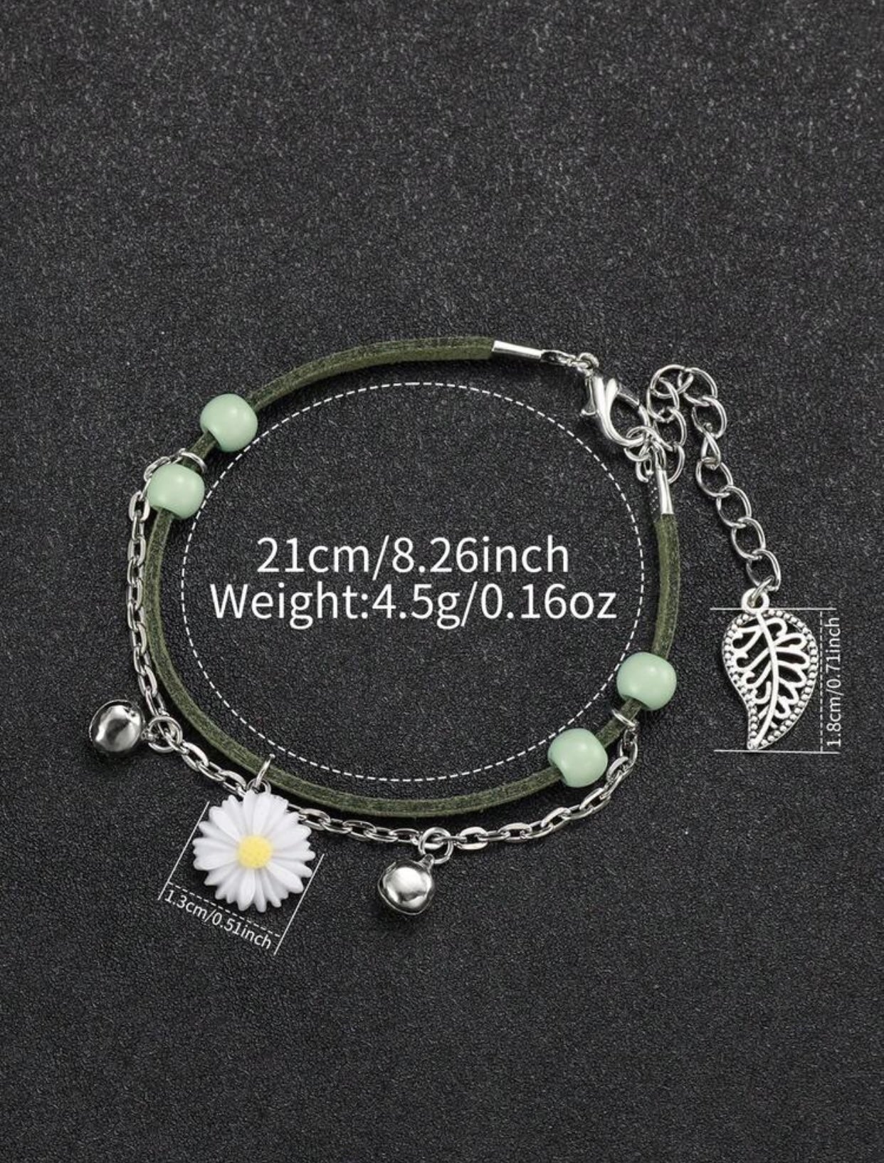 Sage Bloom Watch & Bracelet Gift Set