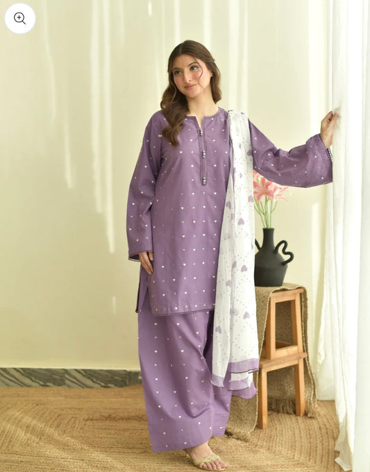 Purple Hearts Set