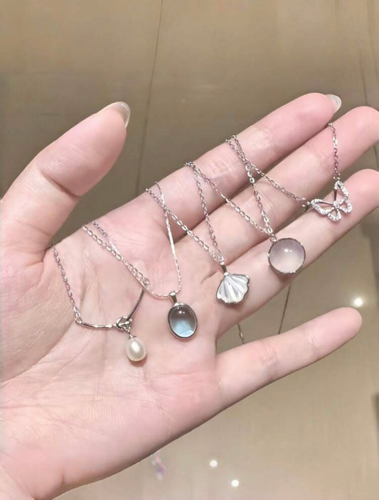 Luxury 5PCS Everyday Necklace Set