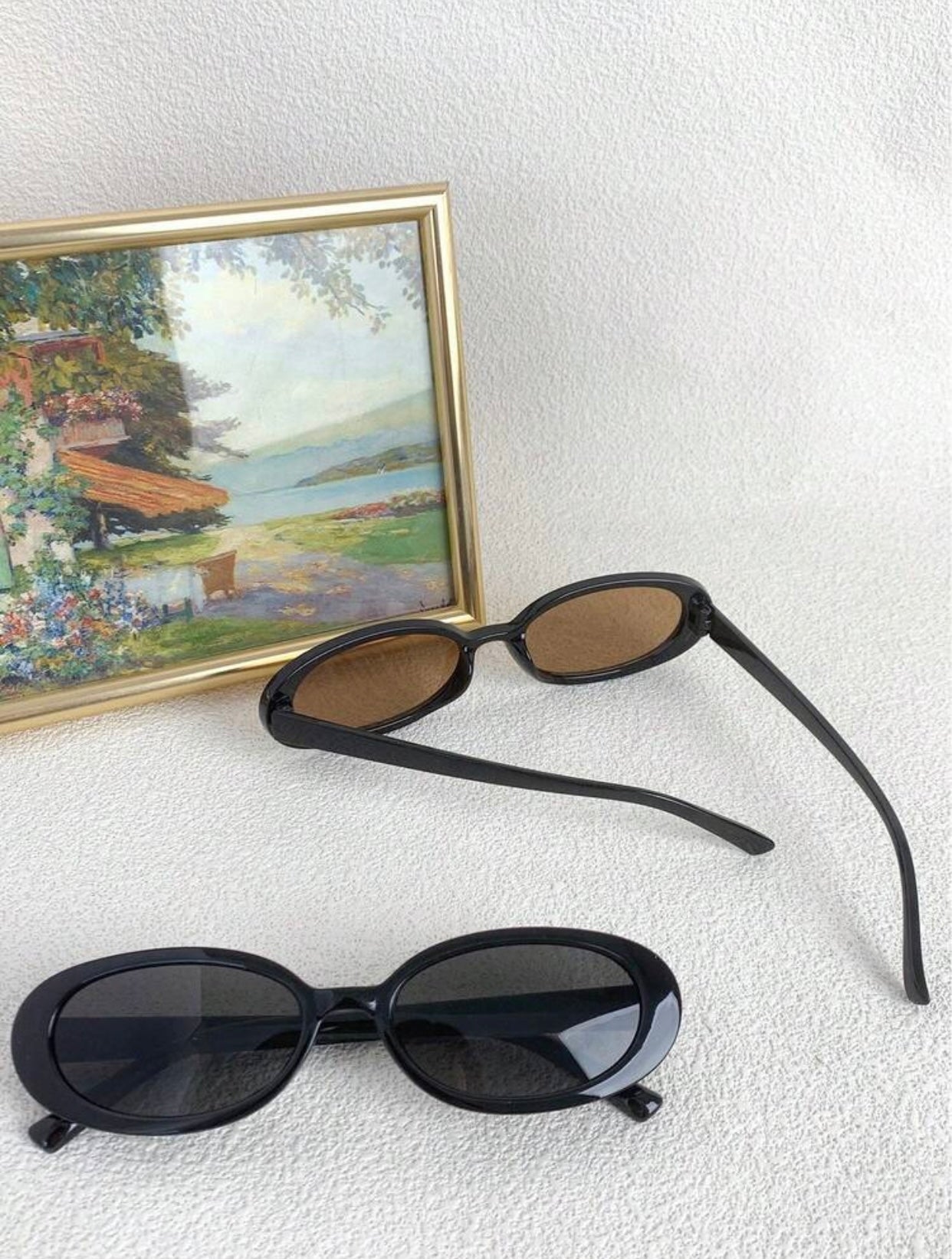 Classic Oval Fashion Sunglasses (2-Pack)