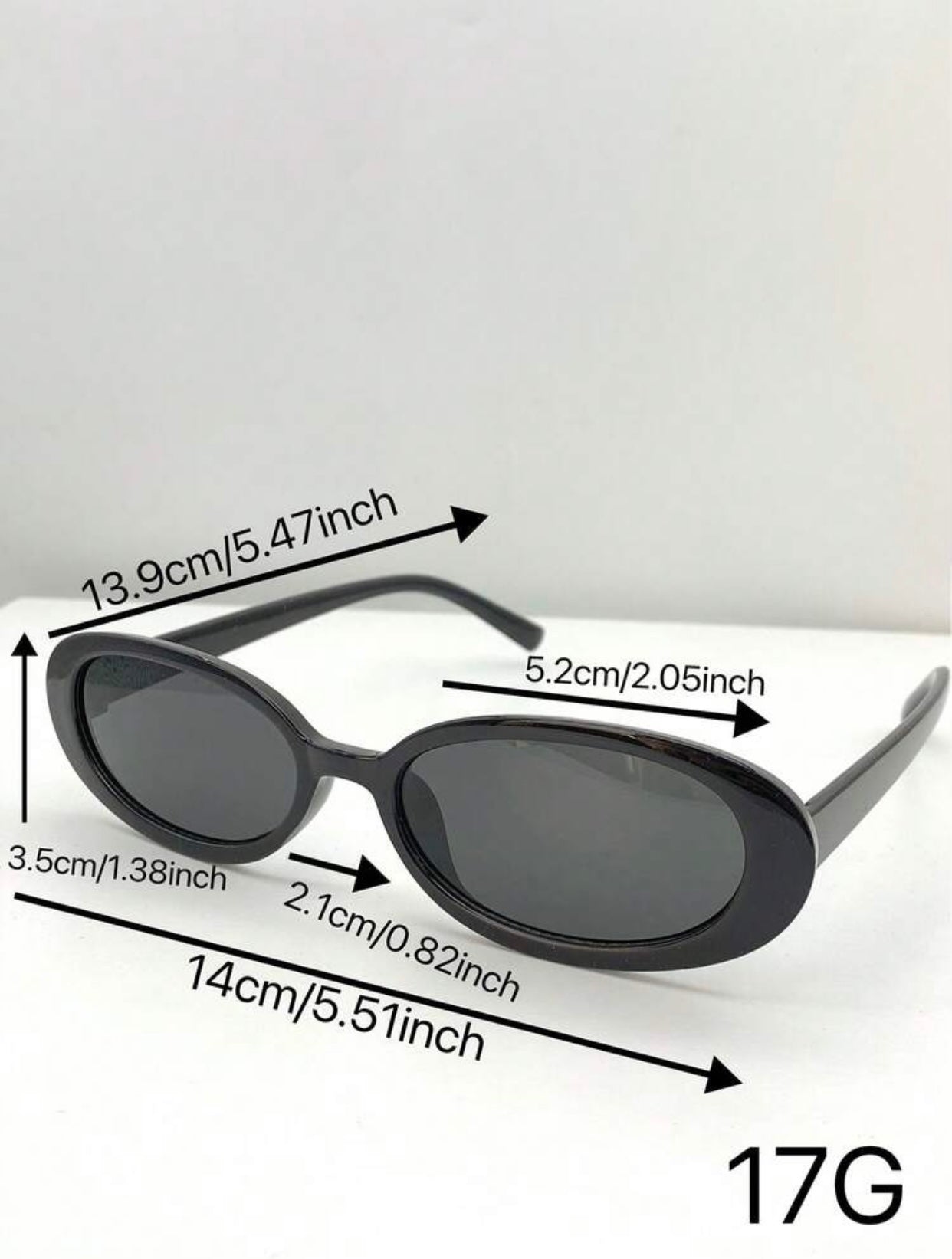 Classic Oval Fashion Sunglasses (2-Pack)