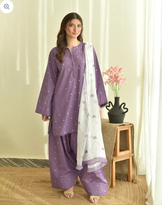 Purple Hearts Set
