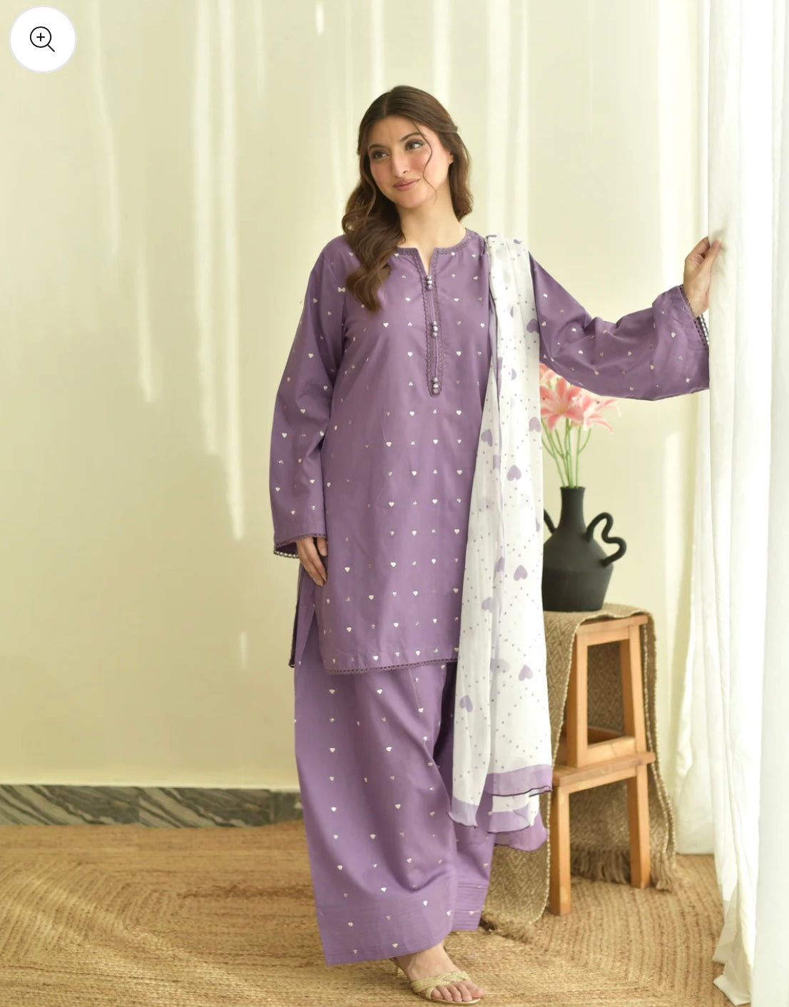 Purple Hearts Set