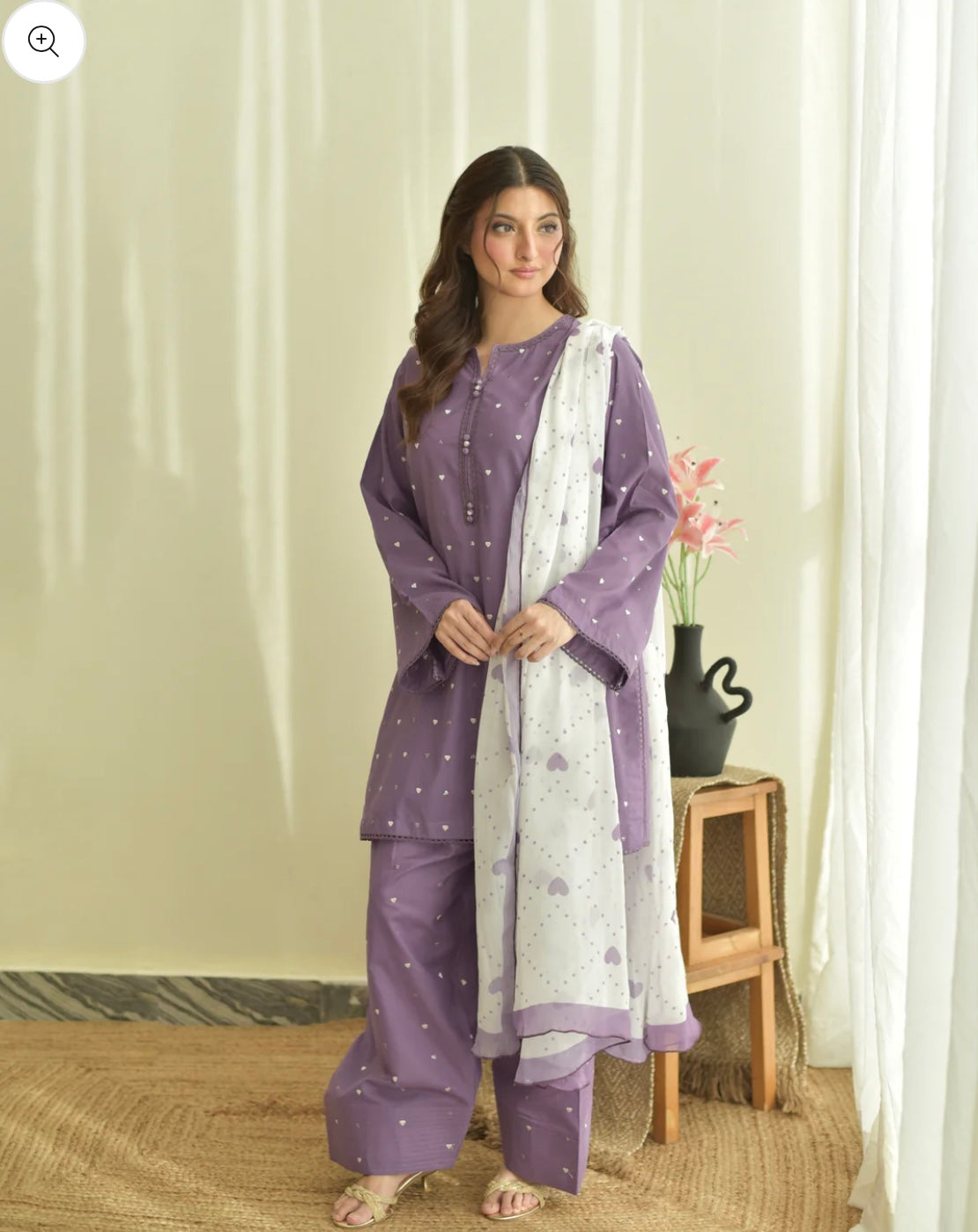 Purple Hearts Set